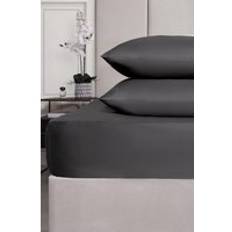 Highams 220 Thread Count Soft Luxury Bed Sheet Black