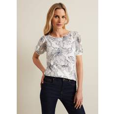 Florals - Women Tops Phase Eight Women's Kelly Floral Burnout Top