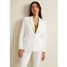 White - Women Suits Phase Eight Women's Ulrica Fitted Suit Jacket