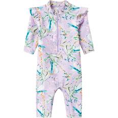 Name It UV Suits Name It Zila 3/4 UV Swimsuit - Orchid Petal (13226591)