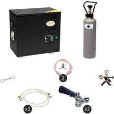 Brewing Systems ich-zapfe Set Zapfanlage, Bierzapfanlage AS-40, 2-leitig, Durchlaufkühler, Nasskühler