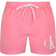 Calvin Klein Swimming Trunks Calvin Klein Logo Swim Shorts Pink