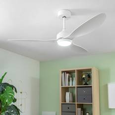 InnovaGoods LED Fan with 3 Flaled Ceiling Flush Light