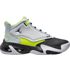 Jordan max 4 Nike Jordan Max Aura 4 GS - Platinum Tint/Volt/Blue Tint/Black