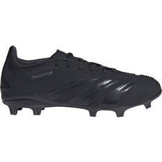 Adidas 7 - Men Football Shoes adidas Predator 24 Lite Low FG - Core Black/Carbon