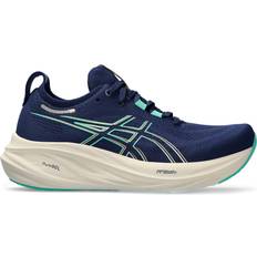 Asics Road - Women Sport Shoes Asics Gel-Nimbus 26 W - Blue Expanse/Aurora Green
