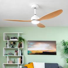 InnovaGoods LED Fan with 3 Ceiling Flush Light