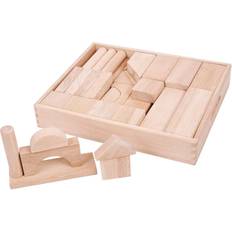 Wooden Blocks Bigjigs Jumbo Wooden Building Brick Blocks with Storage