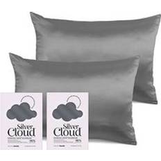 Black Pillow Cases Silver Cloud Charcoal Pillow Case Black