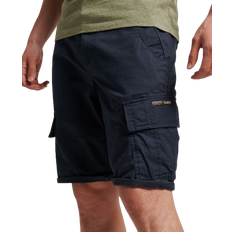 Superdry Bomber Jackets - L - Men Clothing Superdry Organic Cotton Core Cargo Shorts - Eclipse Navy
