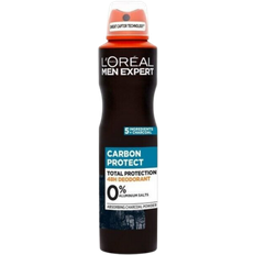 L'Oréal Paris Dermatologically Tested Toiletries L'Oréal Paris Men Expert Carbon Protect 48H Deo Spray 250ml