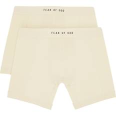 Fear of God Men's Underwear Fear of God Two-Pack Off-White Boxer Briefs Cream
