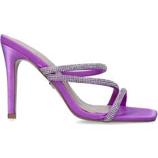 Purple - Women Heels & Pumps Kurt Geiger Womens Satin Freya Heels Lilac