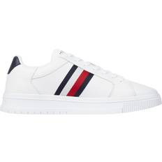 Tommy Hilfiger Men Shoes Tommy Hilfiger Essential Leather Signature Tape M - White