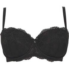 Polyester - Women Clothing Ann Summers Sexy Lace Balcony Bra - Black