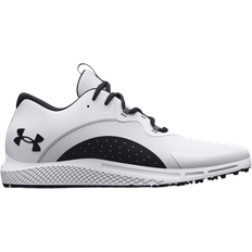 Men Golf Shoes Under Armour Charged Draw 2 Spikeless M - White/Black