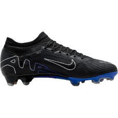 Firm Ground (FG) Football Shoes Nike Mercurial Vapor 15 Pro FG - Black/Hyper Royal/Chrome