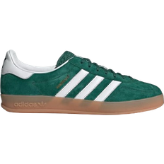 Green - Men Shoes adidas Originals Gazelle Indoor Low - Collegiate Green/Cloud White/Gum