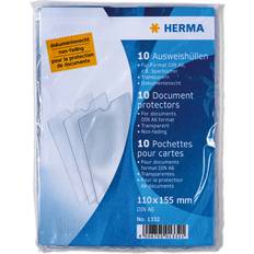 Herma 85x125mm Protective Case ID Card Holder 10-pack