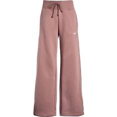 S - Slit Trousers Nike Women's Sportswear Phoenix Fleece High Waist Wide Leg Sweatpants - Smokey Mauve/Sail