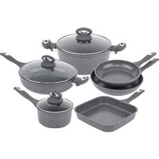 Gr8 Home Forged Cookware Set with lid 9 Parts