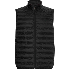 Tommy Hilfiger M - Men Outerwear Tommy Hilfiger Packable Padded Zip-Thru Gilet Vest - Black