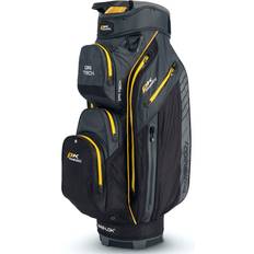 Powakaddy Golf Bags Powakaddy Dri Tech Golf Cart Bag Black/Gunmetal/Yellow 02783-01-01