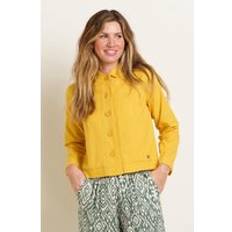 Linen Outerwear Brakeburn Mustard Casual Jacket Yellow