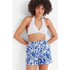 Florals - Women Trousers & Shorts Tog24 Leighton Womens Shorts Blue Flower Print