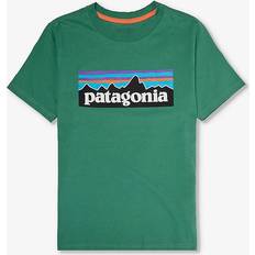Patagonia T-shirts Patagonia Kid's P-6 Logo T-shirt XS, green