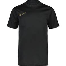 Nike Kid's Dri-FIT Academy23 Football Top - Black/Black/Metallic Gold (DX5482-016)
