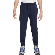 Trousers Children's Clothing Nike Junior Tech Fleece Pants - Obsidian Heather/Black/Black (FD3287-473)