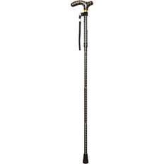 Loops Deluxe Ambidextrous Foldable Walking Cane 5 Height Settings Homme Design