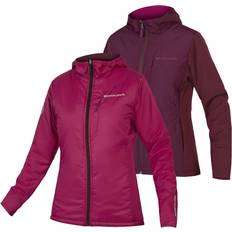 Silver - Women Rain Jackets & Rain Coats Endura Urban Womens Primaloft FlipJak II Reversible Jacket