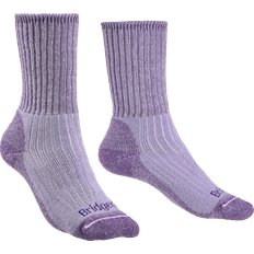Purple Socks Bridgedale Women's Midweight Merino Comfort Boot - Violet