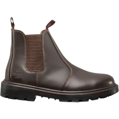48 ½ Safety Boots grafters Grinder Safety Twin Boots - Brown