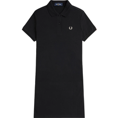 Shirt Collar - Solid Colours Dresses Fred Perry Shirt Dress - Black