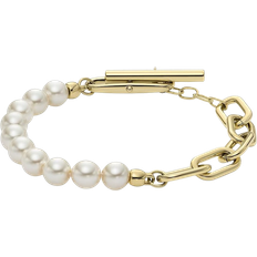 Pearl Bracelets Fossil Heritage Bracelet - Gold/Pearls