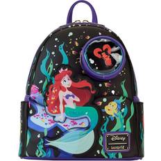 Black - Leather Backpacks Disney "Life is the Bubbles" Loungefly Mini Backpack