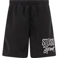 Stussy Trousers & Shorts Stussy Black 'Sport' Shorts Black