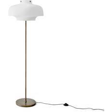 &Tradition Floor Lamps &Tradition Copenhagen SC14 Opal/Bronzed Brass Floor Lamp 150cm