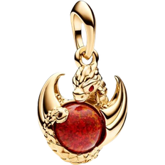 Opal Charms & Pendants Pandora Game of Thrones Dragon Fire Dangle Charm - Gold/Red