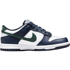 Nike Blue Trainers Nike Dunk Low GS - Obsidian/White/Vintage Green