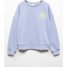 Mango Kids' Golden Hour Sweatshirt, Blue