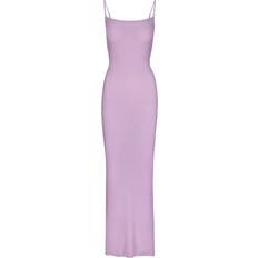 Purple - Solid Colours Dresses SKIMS Soft Lounge Long Slip Dress - Sugar Plum