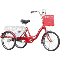 Tricycle Bikes 3 Wheels 20inch Adult Tricycle Bike with Large Basket