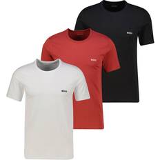 Fleece Jumpers & Pile Jumpers - Men Tops BOSS Classic T-shirts 3-pack - Black/White/Red