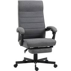 Vinsetto High-Back Home Grey Office Chair 114cm