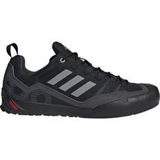 Black - Unisex Hiking Shoes adidas Terrex Swift Solo 2.0 - Core Black/Grey Three/Grey Six