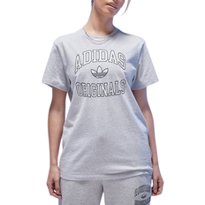 Adidas Women T-shirts & Tank Tops adidas Women's Originals Varsity Boyfriend T-shirt - Grey